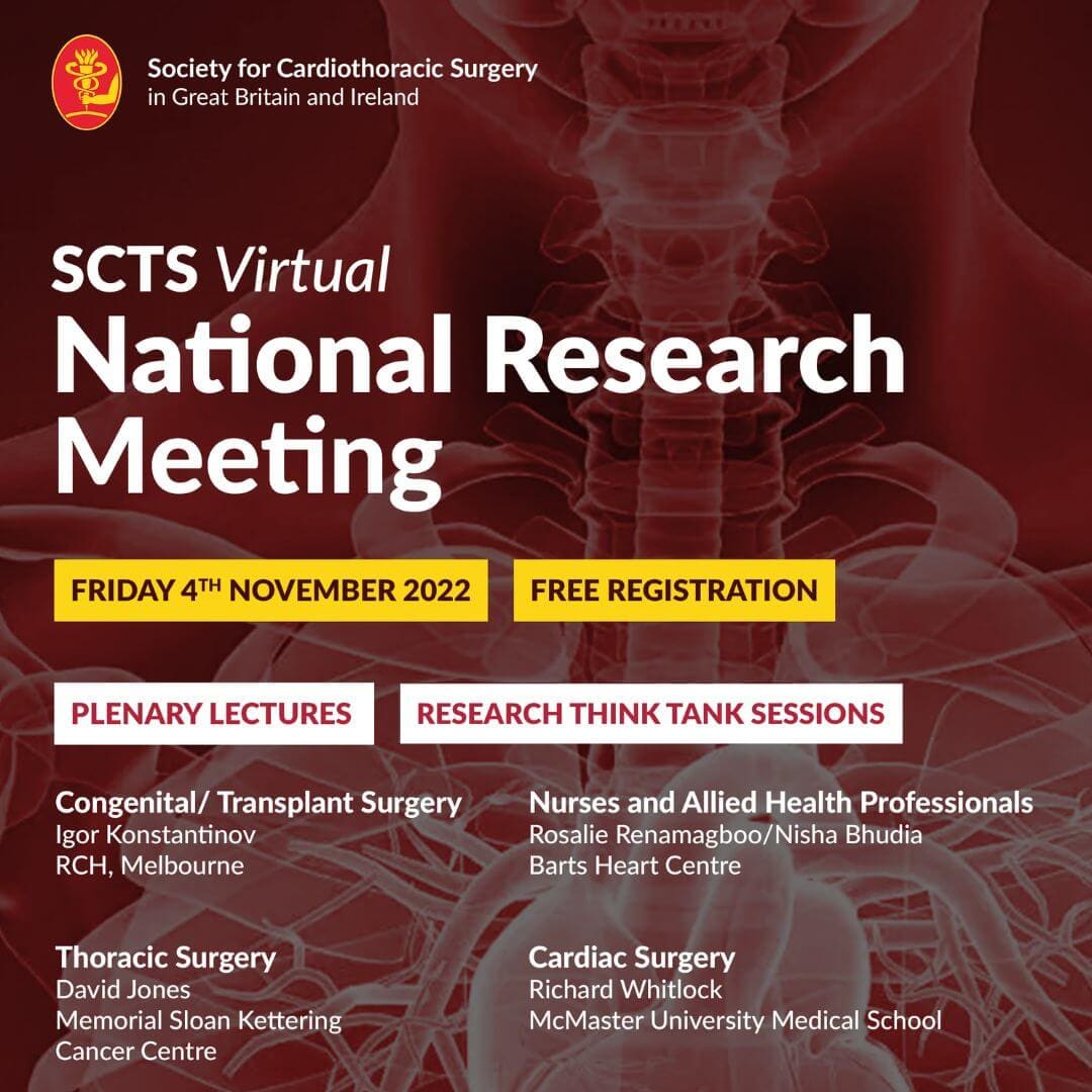 SCTS National Research Meeting 2022