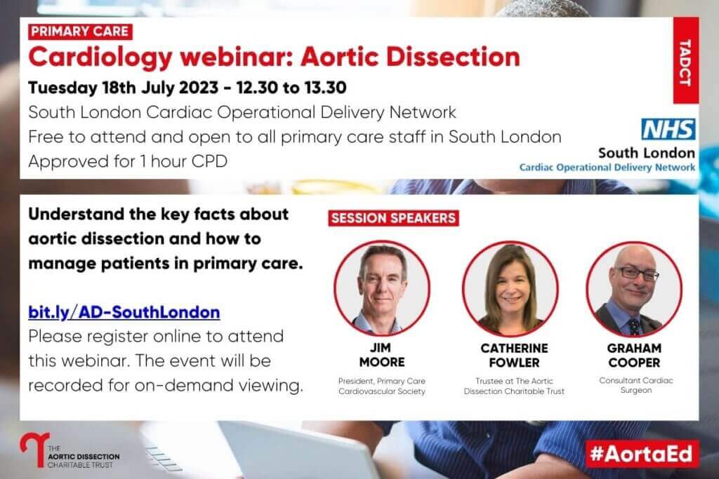NHS South London Cardiac Operational Delivery Network Aortic Dissection
