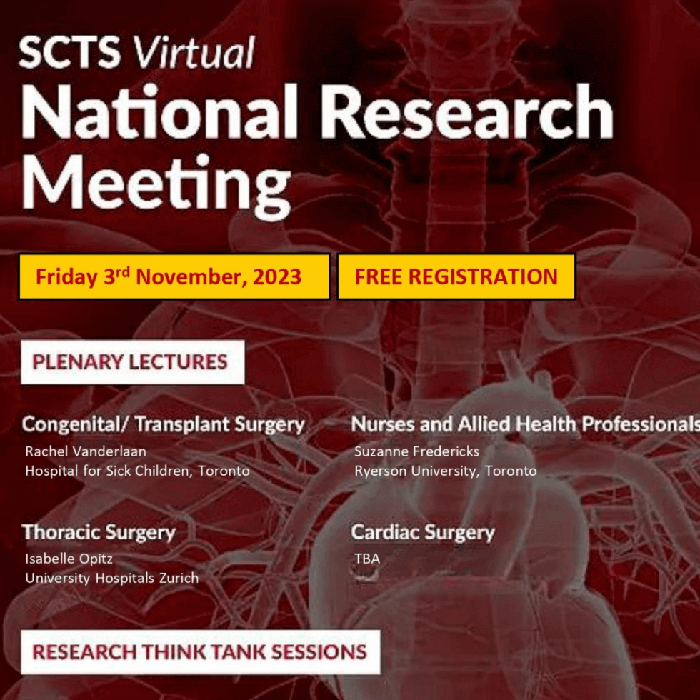 SCTS National Research Meeting 2023
