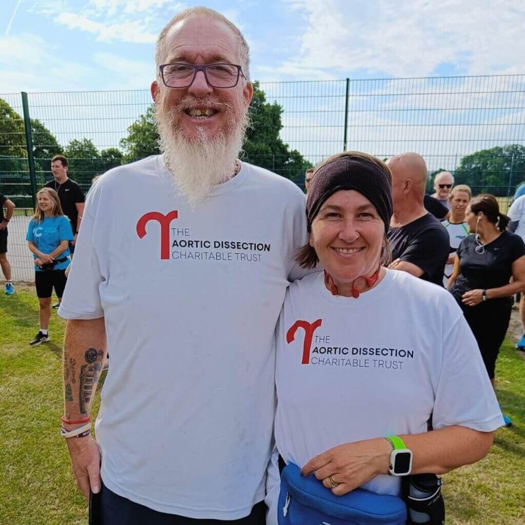 Parkrun marks aortic dissection