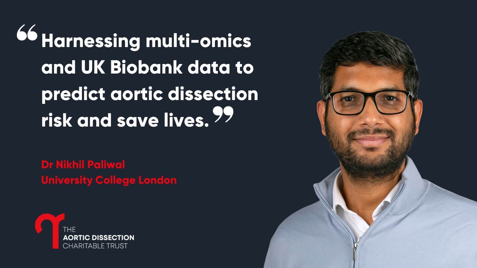 Multiomics and UK Biobank research to predict aortic dissection