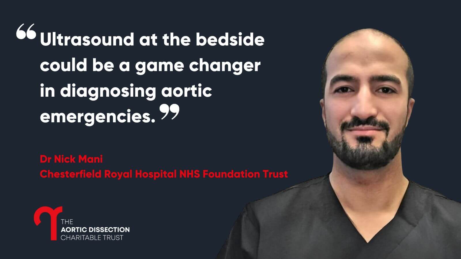 Ultrasound at the bedside POCUS aortic dissection research