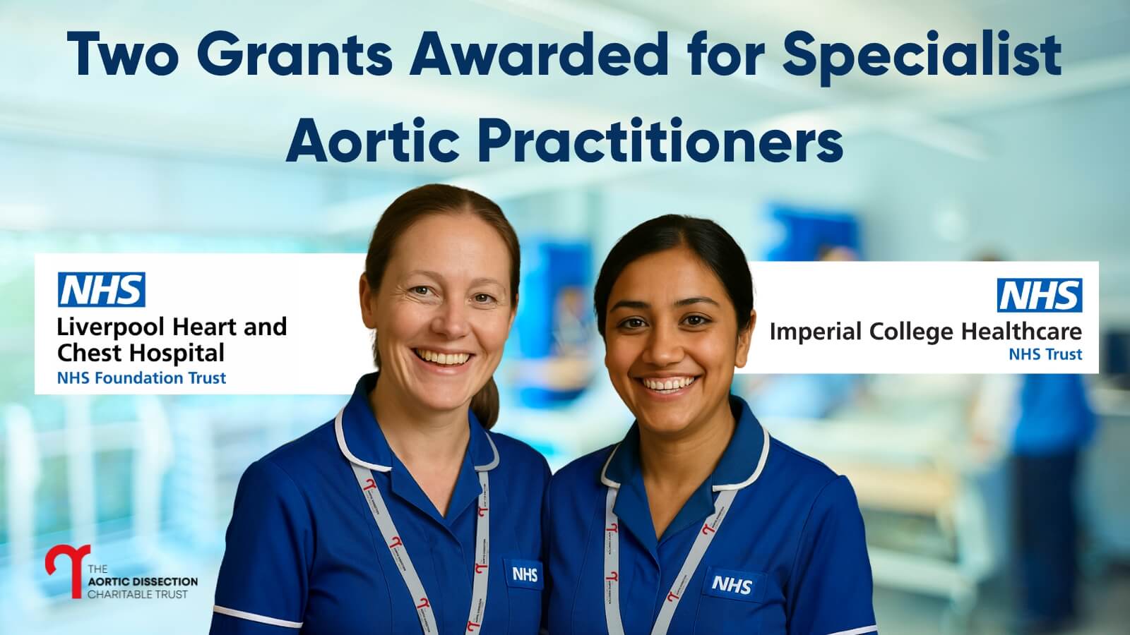 Two Grants Awarded for Specialist Aortic Practitioners