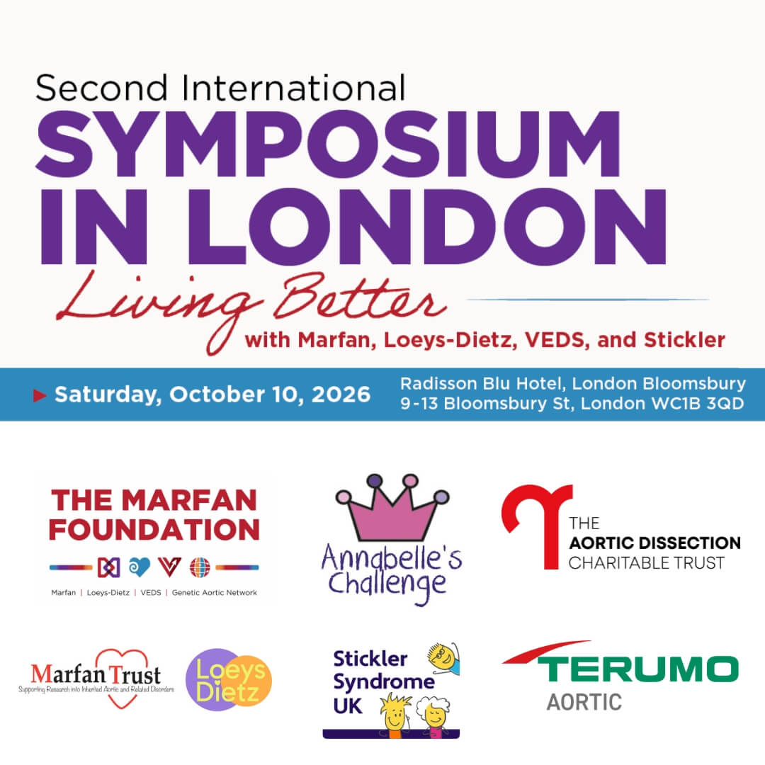 Marfan International Patient Symposium 2026 – London Marfan International Patient Symposium 2026 – London
